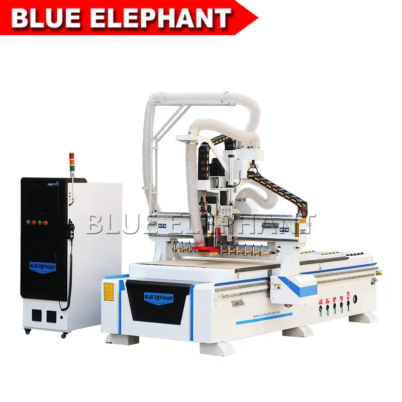 Фрезерный станок с ЧПУ ATC Blue Elephant фрезерный распродажа 1325 автоматическая смена