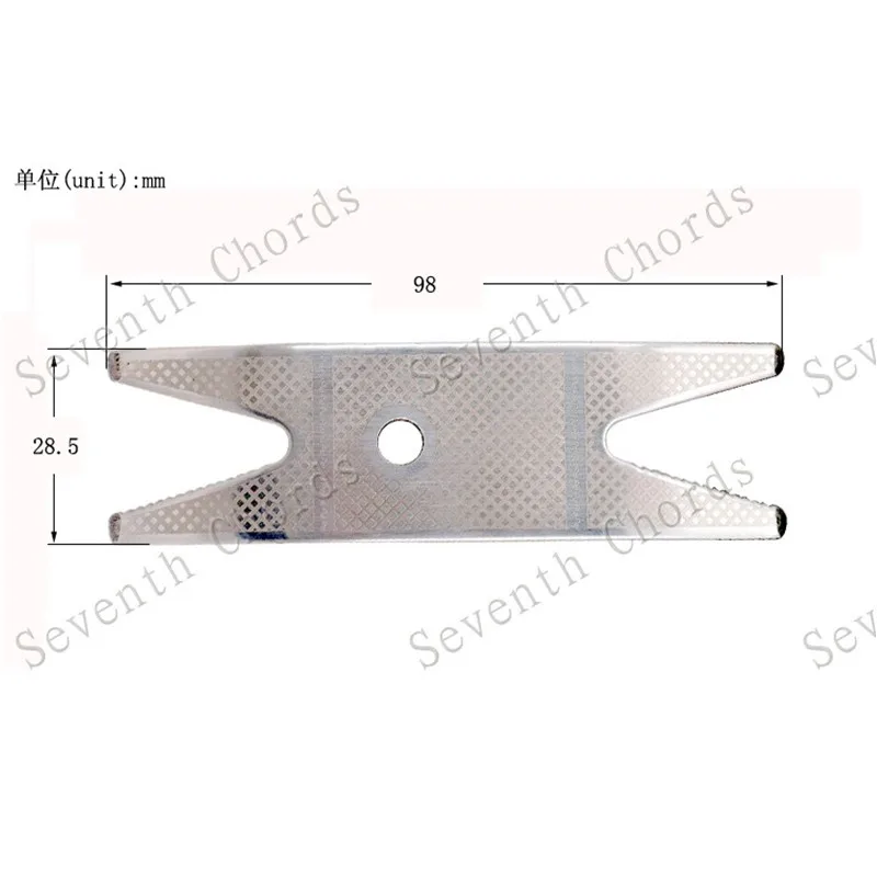 2 шт. Многофункциональный гаечный ключ из нержавеющей стали для гитары ручка