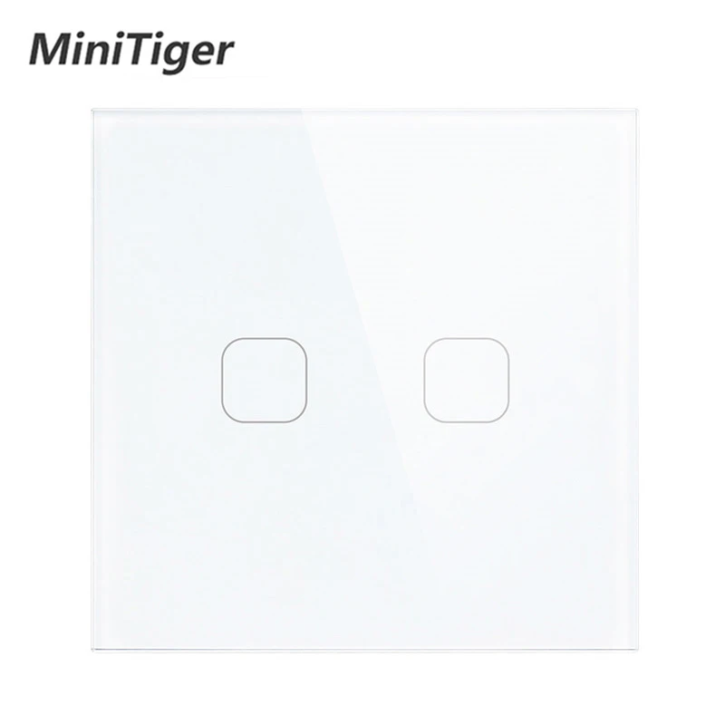 Умный сенсорный выключатель Minitiger ЕС/Великобритания Wi Fi с дистанционным