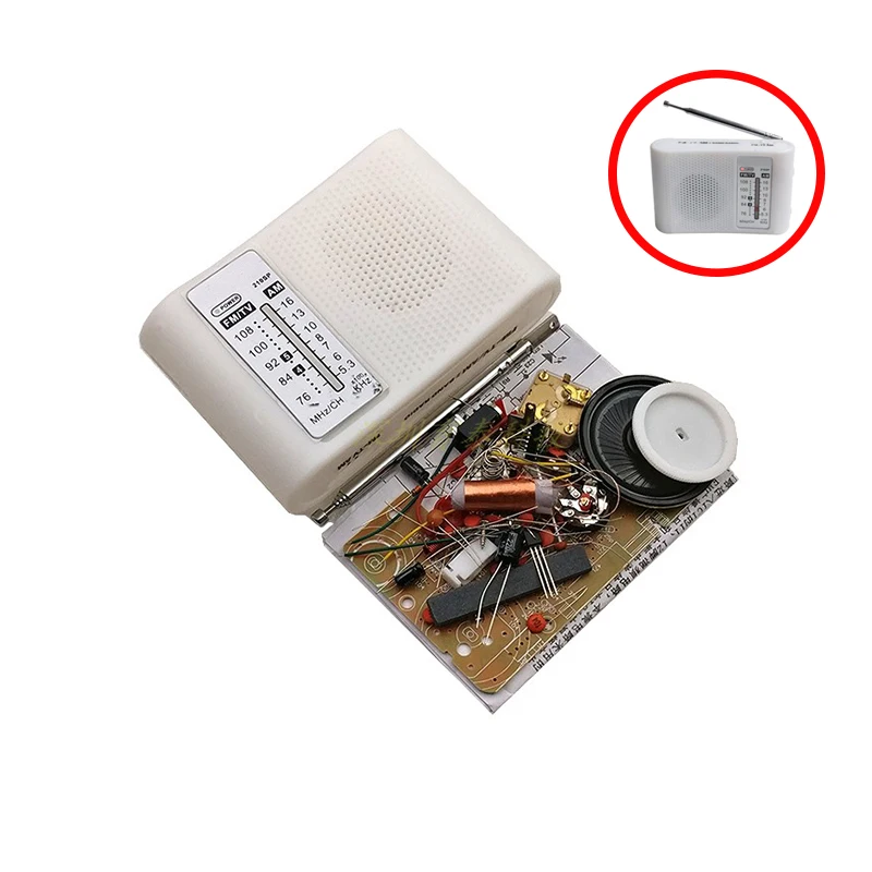 Комплект радиоприемника CF210SP AM/FM набор для сборки электроники DIY учащихся July DropShip