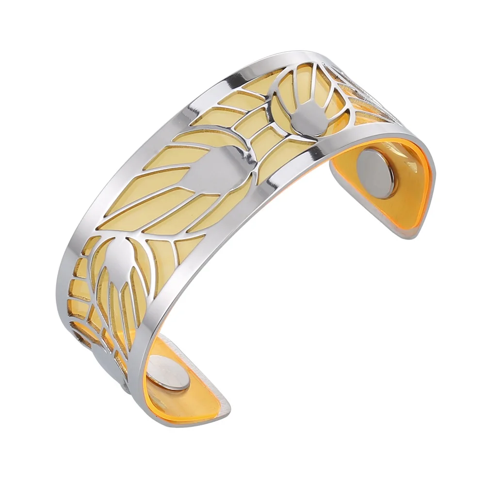 Cremo Bracelets 25mm Reversible Interchangeable Stainless Steel Leather Accessory Jewelry Custom Unique Women Bangle | Украшения и