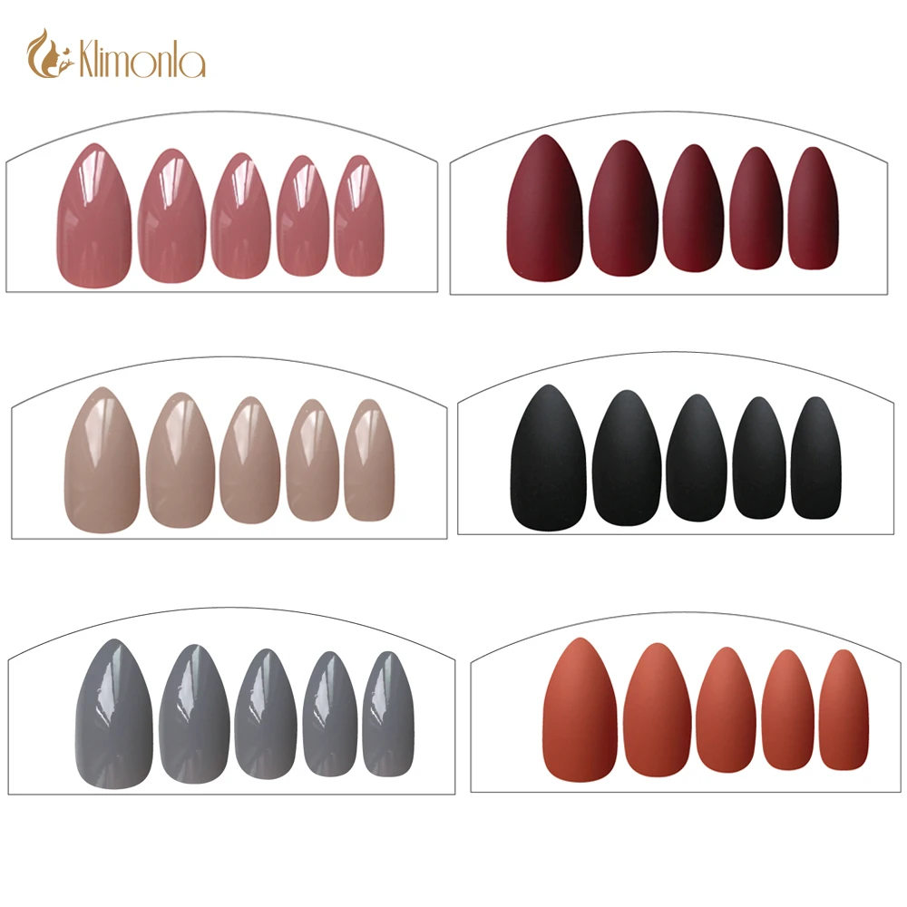 24 шт./компл. шпильки для французского дизайна накладные ногти полного покрытия