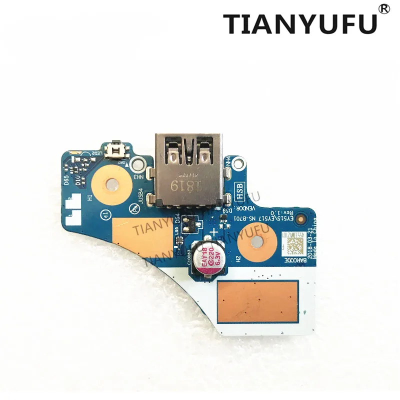 Для Lenovo Y7000 Y530-15 EY515 EY517 беспроводной переключатель USB-порт системная плата