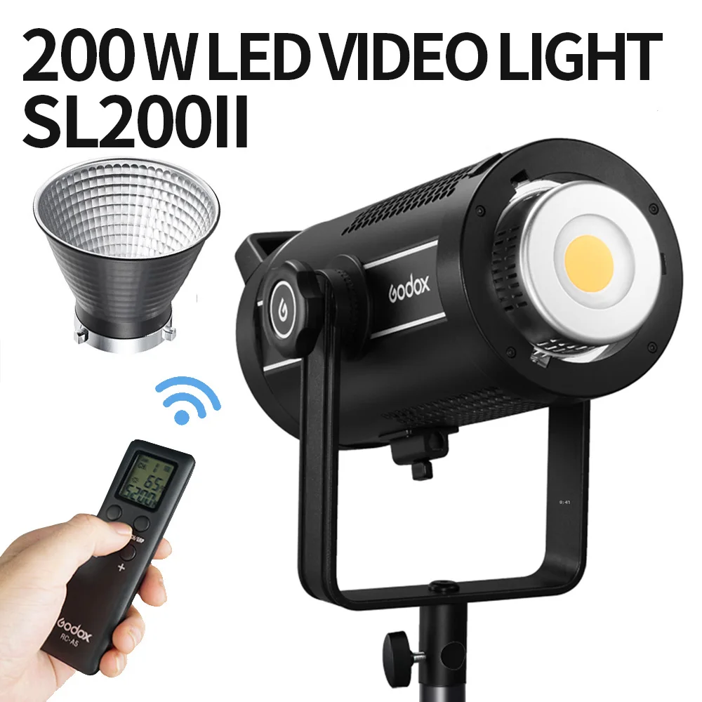 Godox SL200II SL-200W II Светодиодный светильник для видеосъемки 200 Вт Bowens Дневной