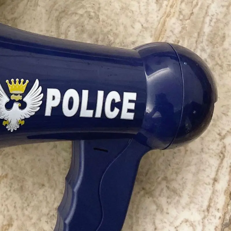 

Megaphone for Kids Pretend Police Props for Kids Children Police Siren Toys P15C