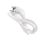 Шнур питания европейского стандарта Schuko CEE с 2 контактами на IEC C5, ведущий кабель питания для ноутбука, адаптера переменного тока, 1 м