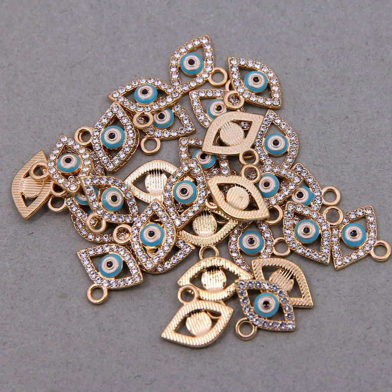 6 шт./подвеска на удачу с злыми духами сокровище Голубое озеро голубые глаза