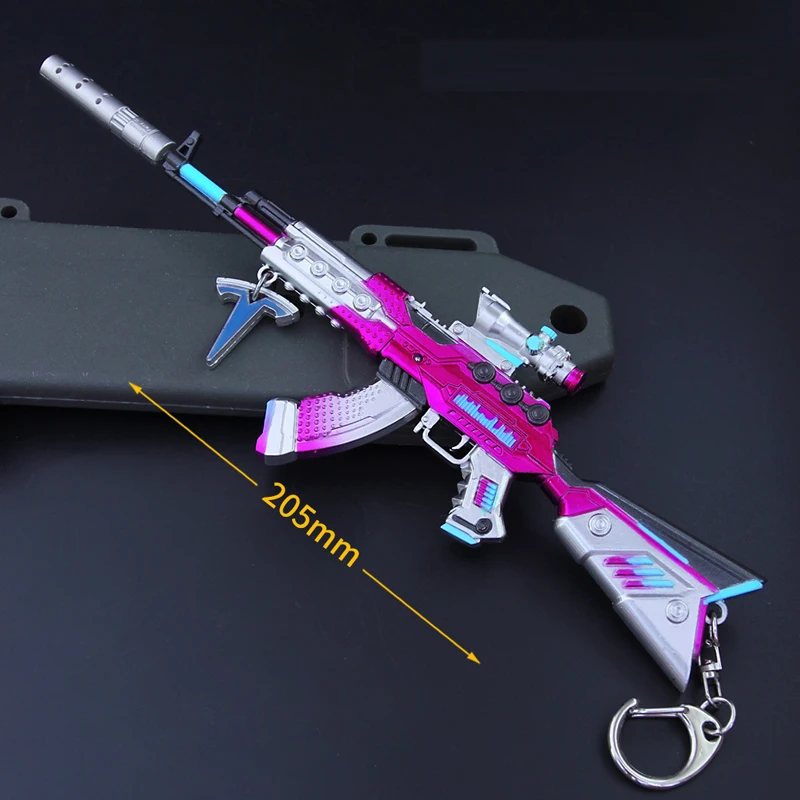 AKM Игрушечная модель пистолета винтовка Сплав Оружие Модель для взрослых и детей