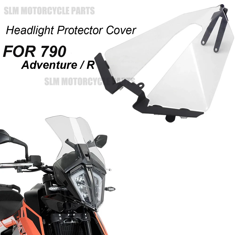 

Новые акриловые аксессуары для мотоциклов, защитная крышка для фар 790 приключений R S 890 приключений R 390 приключений ADV 2021 2020