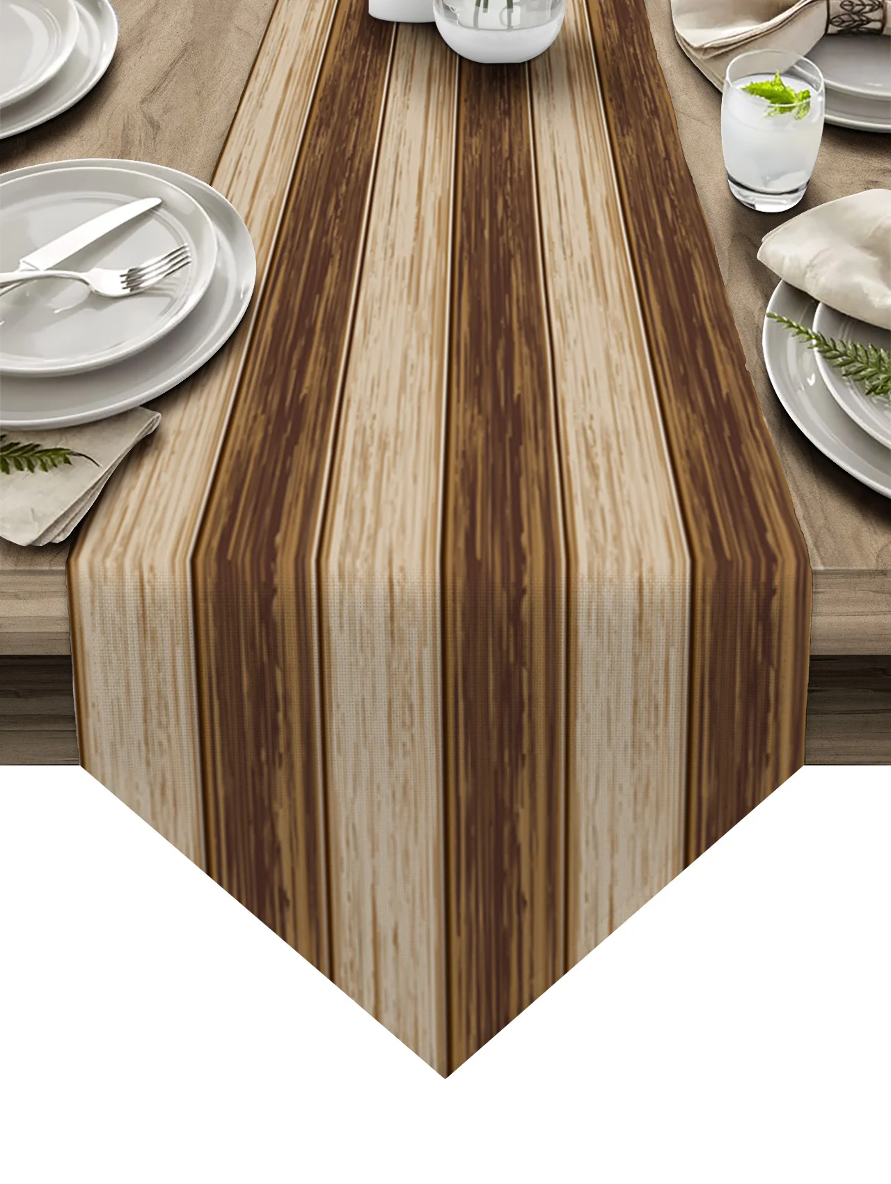 

Коричневая скатерть в стиле ретро с текстурой древесины, скатерть, коврик для стола, домашний текстиль, товары для украшения свадебной вече...