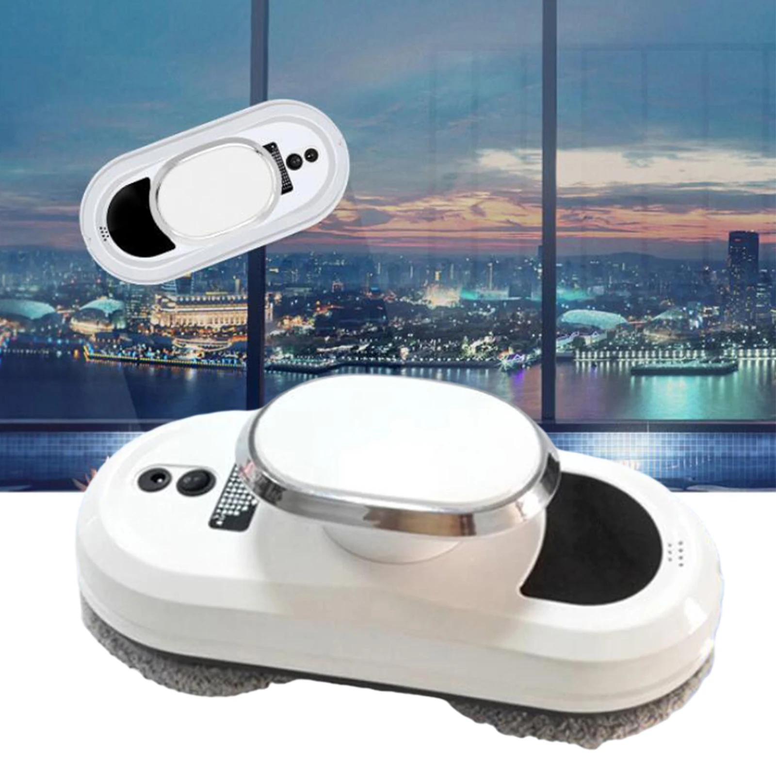 Limpiador de ventanas autom&aacute;tico inteligente, Robot de limpieza de vidrio, Control remoto, UE-2