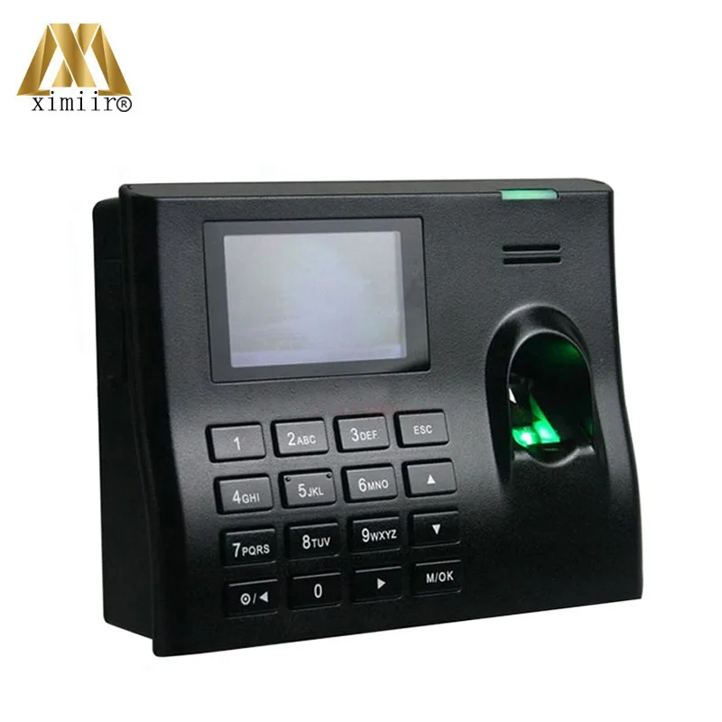 Биометрический отпечаток пальца посещаемость времени UA100 ZK Linux система TCP/IP веб