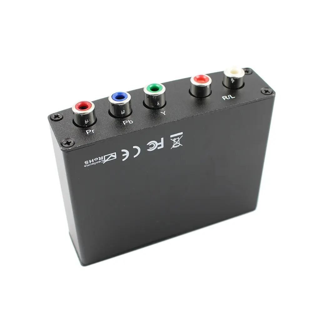 1080P HDMI RGB К YPbPr компонентный кабель видео Конвертор + R/L аудио адаптер