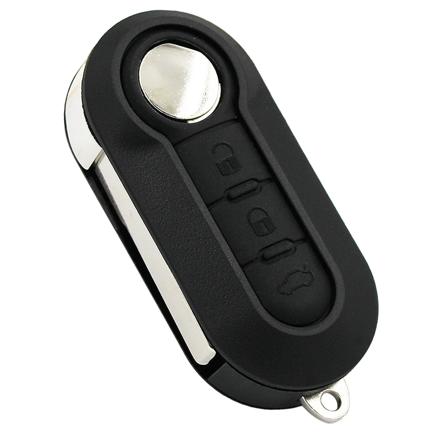 Запасной дистанционный ключ брелок от машины 3 кнопки 433 МГц PCF7946 чип для Fiat 500L Bravo