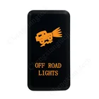 12 В оранжевые светодиодные внедорожные фары для Toyota Landcruiser Hilux FJ Cruiser Tacoma Fortuner 4runner OEM Замена нажимного переключателя