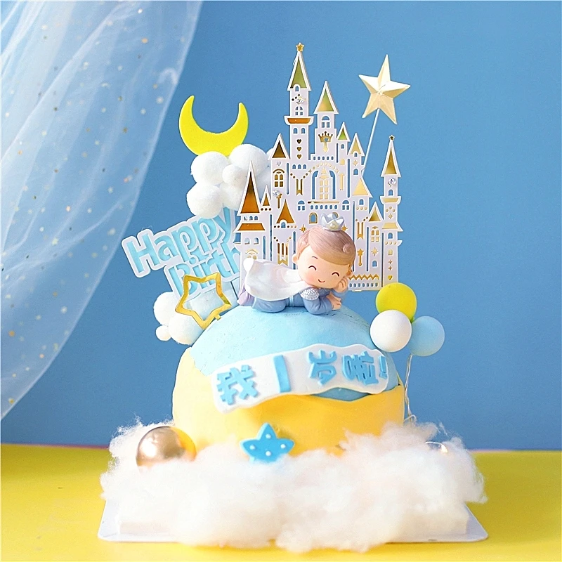 Смола пустышка принцесса детская коляска украшение леденец с днем рождения торт