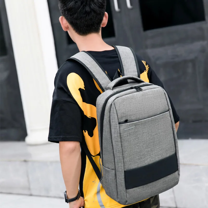 

The new ultra - thin backpack casual computer backpack south Korean version of student bag nylon men's backpack
