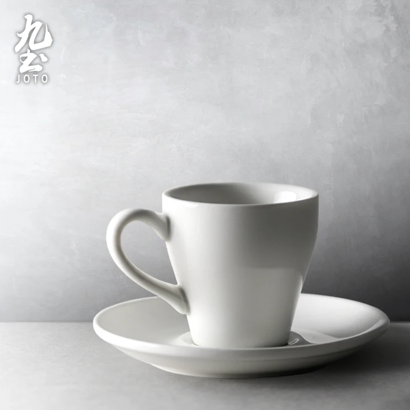 

Color Modern Creativity Cup Saucer Nordic Simplicity Handmade Reuseable Tea Cups Ceramic Coffee Tazzine Caffe Drinkware EK50BD