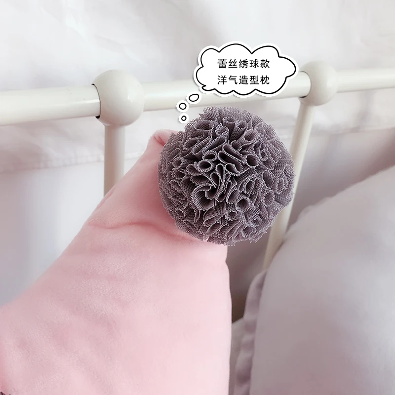 Креативный Ins спинка заднего сиденья Подушка для кровати Хрустальная Бархатная