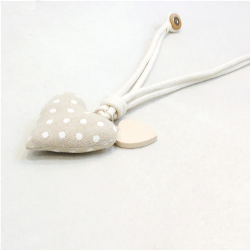 1 шт. очаровательные магнитные занавески в форме сердца из натурального хлопка и