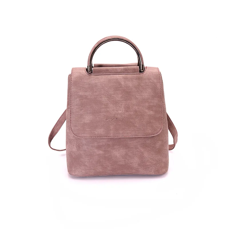 Модный женский рюкзак из мягкой кожи сумки для путешествий вместительные