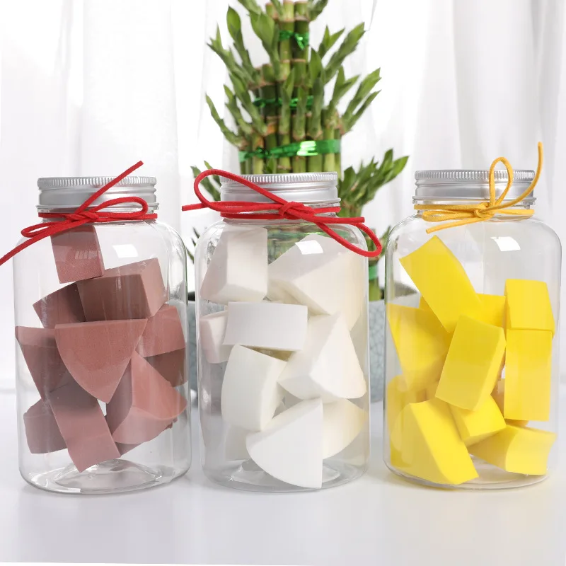 12 шт./компл. губка для нанесения основы макияжа мини косметическая мягкая пудра в