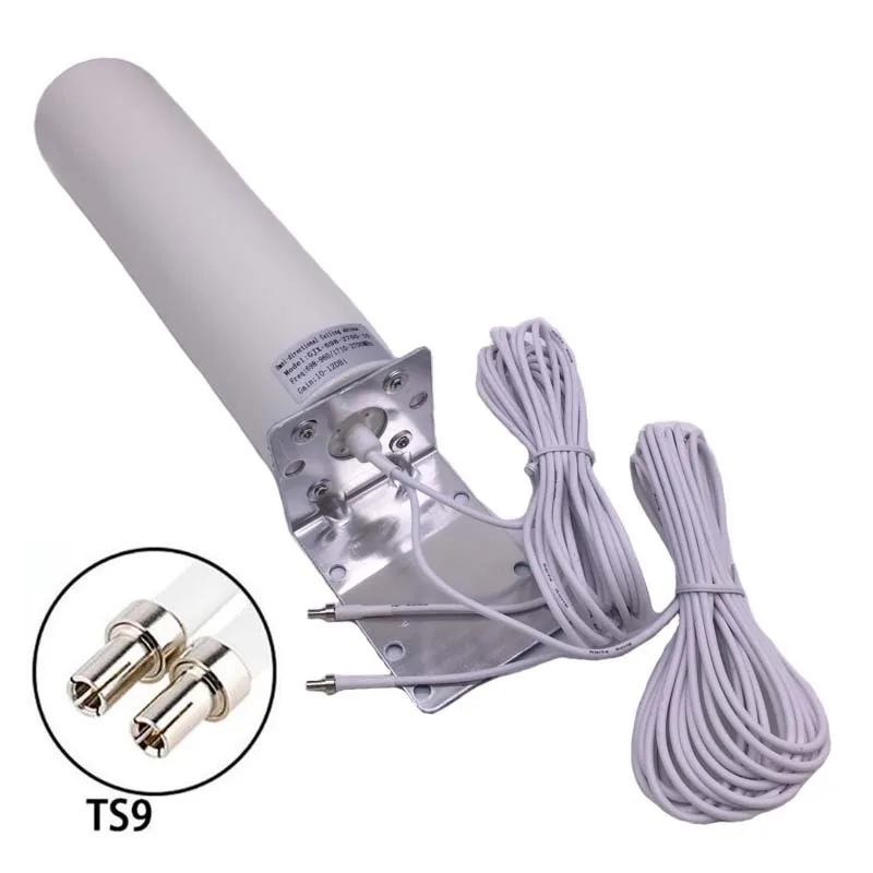 PAYEN New Antenna Dual 10 Meters Cable 3G 4G LTE Router Modem Aerial External Antenna Dual SMA TS9 CRC9 Connector