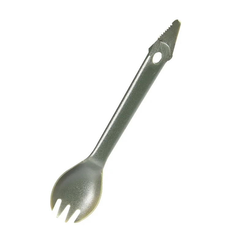 5 шт. походная вилка для пикника 3 в 1 ПВХ ложка ультра светильник Высокая