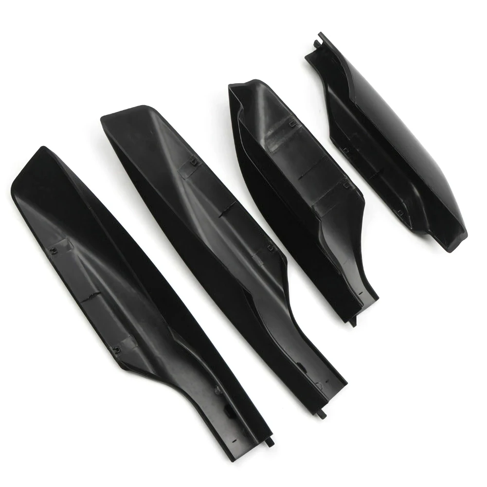 

New 4 Pcs For Toyota RAV4 XA30 2006-2012 Black F&R Roof Rack Rail End Cover Shell Cap Car Accessories Wholesale Quick Delivery