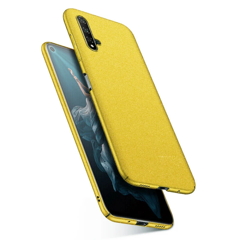 Цвет: желтый Роскошный Матовый Scrub Противоскользящий чехол для iPhone 11 Pro X XR XS Max, 6, 6 S, Plus, Тонкий Жесткий ПК Пластик на заднюю панель для iPhone 5S 7 8 Plus - Цвет: Цвет: желтый