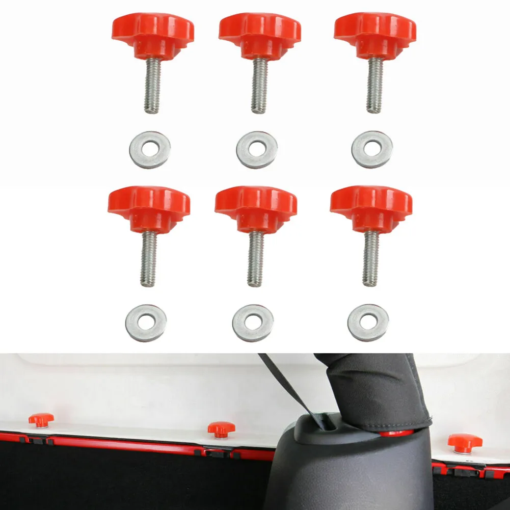 

12Pcs Car Roof Screws Cover Cap Wheel Cover Cap Screw Bolts Car Parts For Jeep Wrangler 2007-2018 4 Door