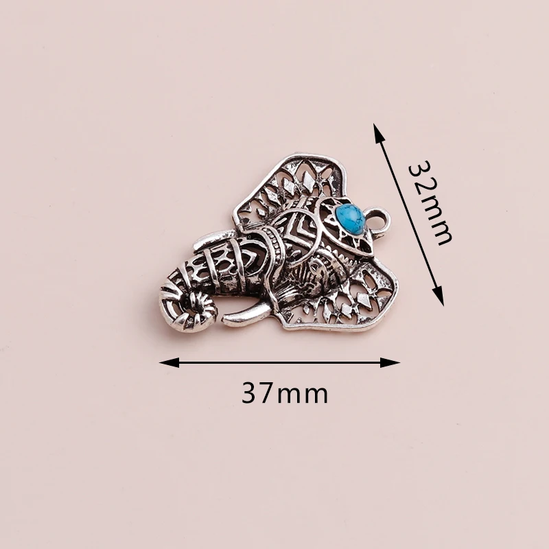 4 шт. бусины из натурального камня в стиле ретро | Украшения и аксессуары