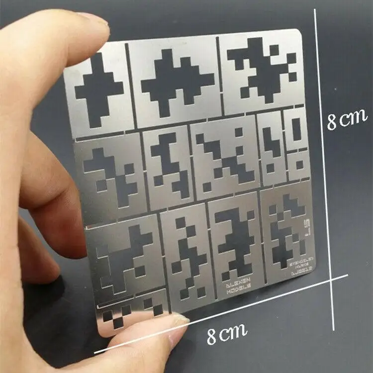 Современный Цифровой Камуфляжный трафарет для строительства ALEXEN AFV AJ0013 1/35 Современный Цифровой Камуфляжный трафарет для строительства ALEXEN AFV AJ0013 1/35