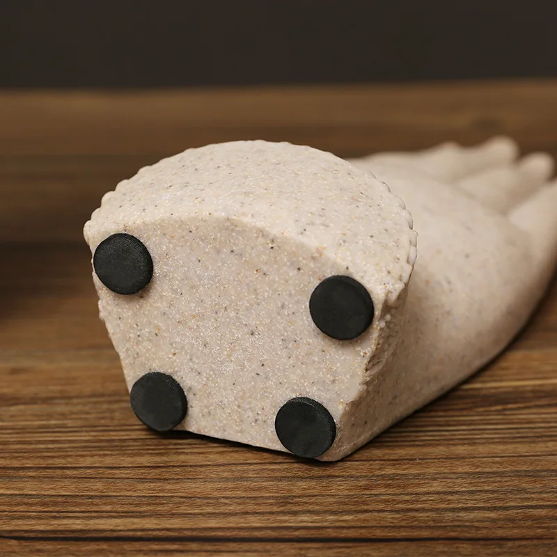 

2pcs Buddha Statue Hands India Artistic Office Home Decor Buddha Hand Sculpture Monk Figurine Tathagata Fengshui Accessories