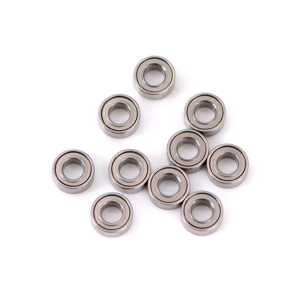 

10 Pcs/lot 3*6*2.5mm High Speed Seat Miniature Model Bearing Steel Shafts MR63ZZ Mini Steel Roller Bearings Wholesale