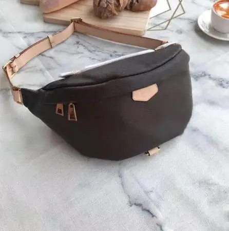 

2021 woxk Hot !Luxury brand Designer ladies chest Pocket bag best quality Genuine Leather BUMBAG bags Woman's purse Free shiping