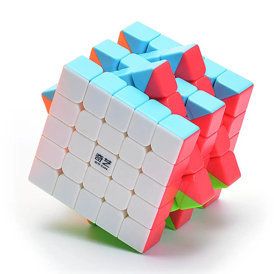 Qiyi 5x5 волшебный куб QiZheng S 5x5x5 волшебный куб 5 слоев скоростной Куб Профессиональная игрушка-головоломка Cubo Magico для детей Детская Подарочная игрушка