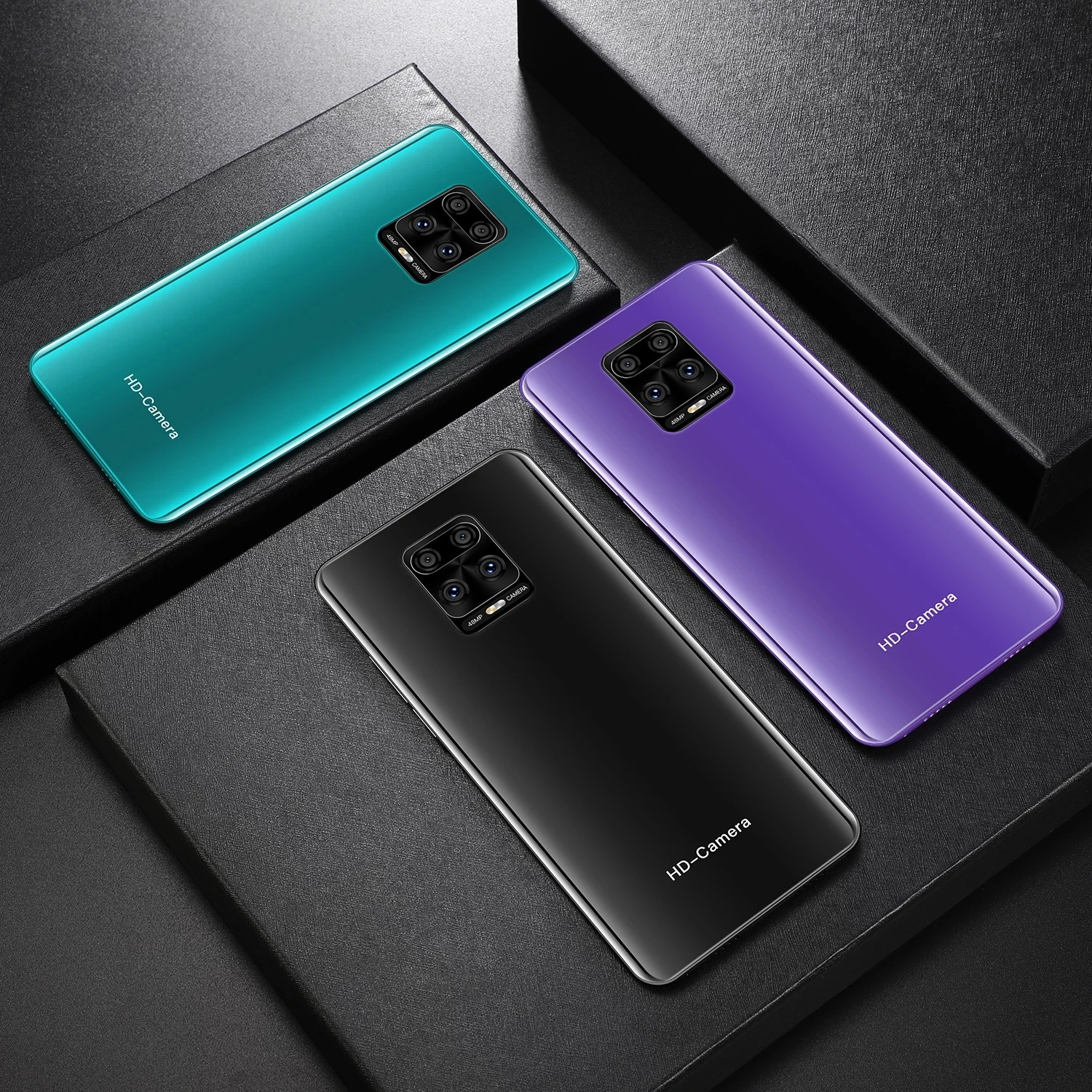

Global Version Radmi 6.1Inch Note9 Pro Smartphone 6G+128GB 4800mAh Android 10 Cellphone Face Fingerprint Unlock 5G Network Phone