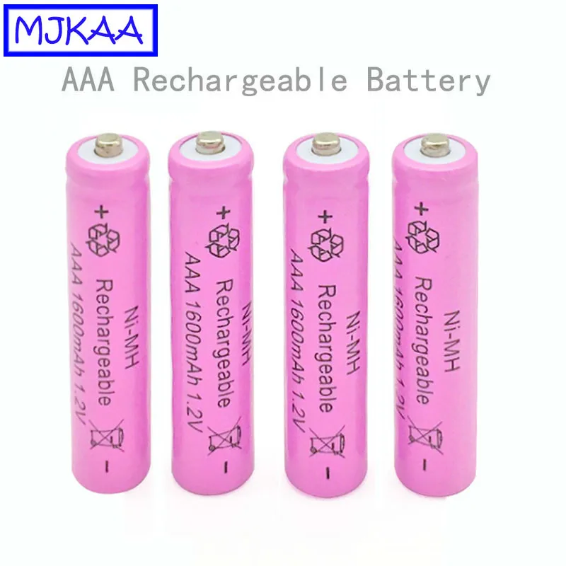 MJKAA 24/40 шт. AA 1 2 в 2800 мач ni mh аккумуляторная батарея + AAA 1600 NIMH батарея|Перезаряжаемые