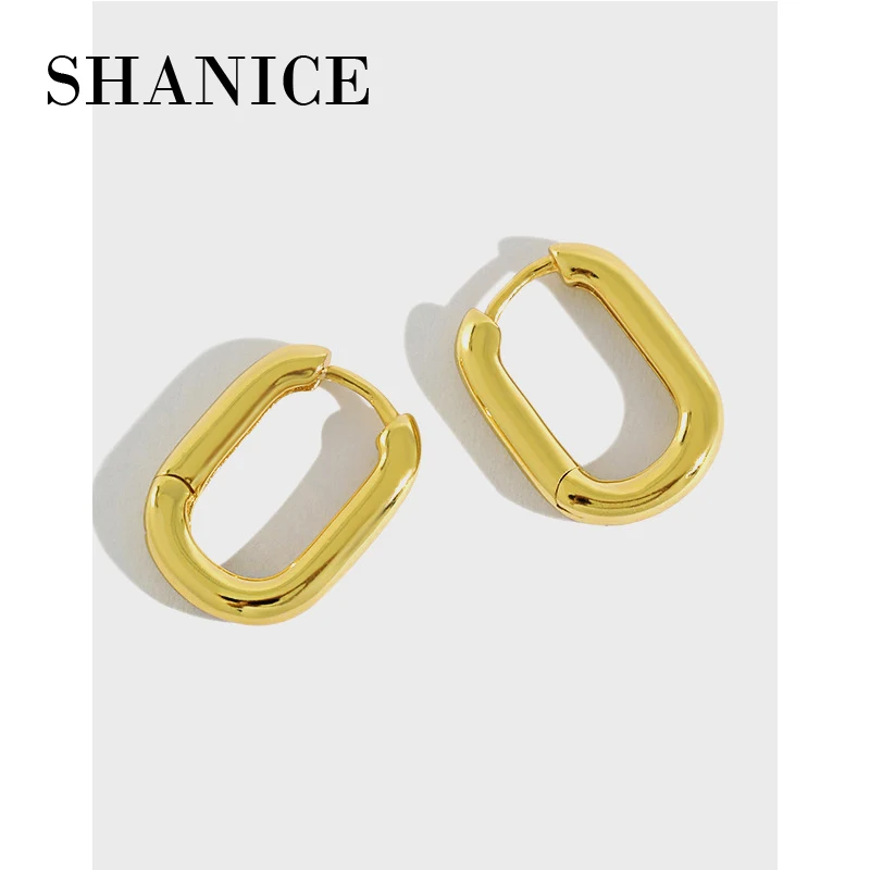 Шанис уникальный в стиле панк 100% 925 стерлингового серебра ретро с геометрическим