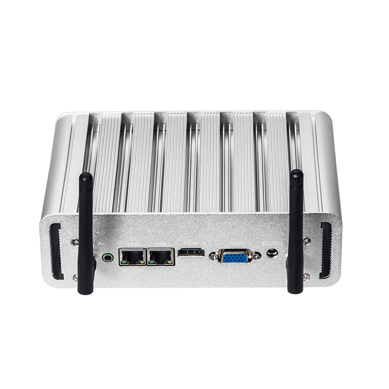 Мини ПК промышленный без вентилятора 2 хcom Core i3 4010U/i5 4200U/i7 4500U Windows 10|Мини ПК| |