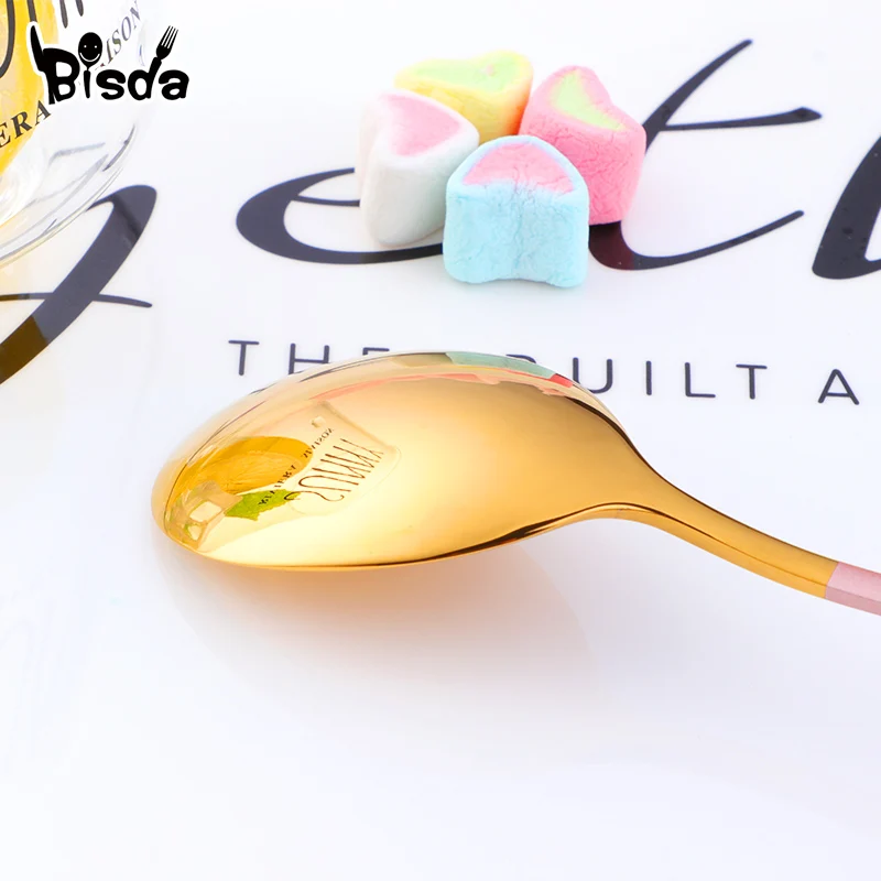 Кухонная утварь с длинной ручкой подходит для чая кофе мороженого|Ложки| |