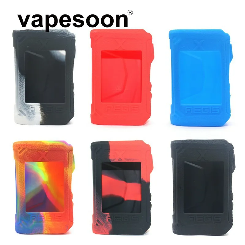 

VapeSoon Protective Silicone Case For GeekVape Aegis X Pod Kit Vape Free Shipping 6 Colors