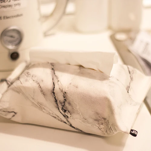 

Cloth Art Nordic Tissue Boxes Car Hanging Portable Creativity Fashion Desk Accessories Tissue Box Caja Madera Home Decor Ec50zj