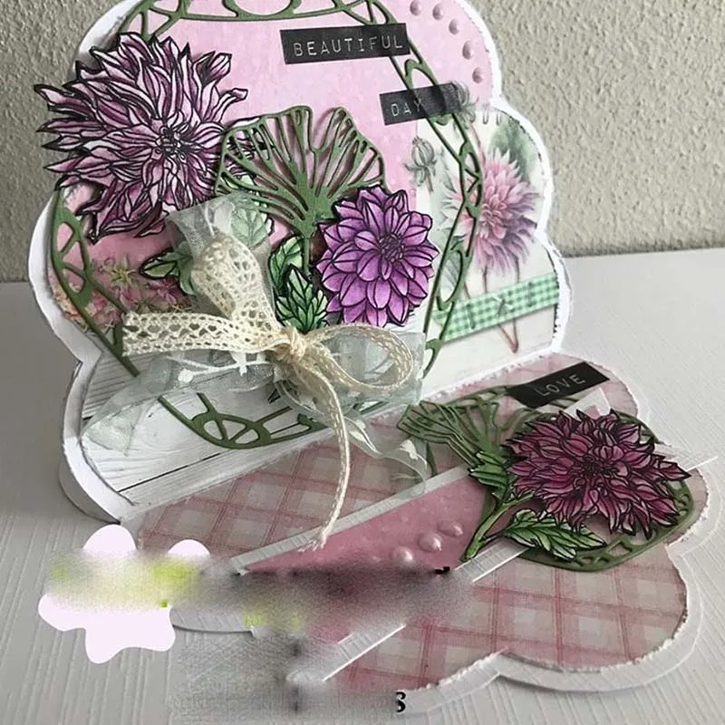 

New Metal Cutting Dies Multiple Hexagons Hollow Craft Stencil Diy Scrapbooking Handmade Card Make Shape Album Decoration Model