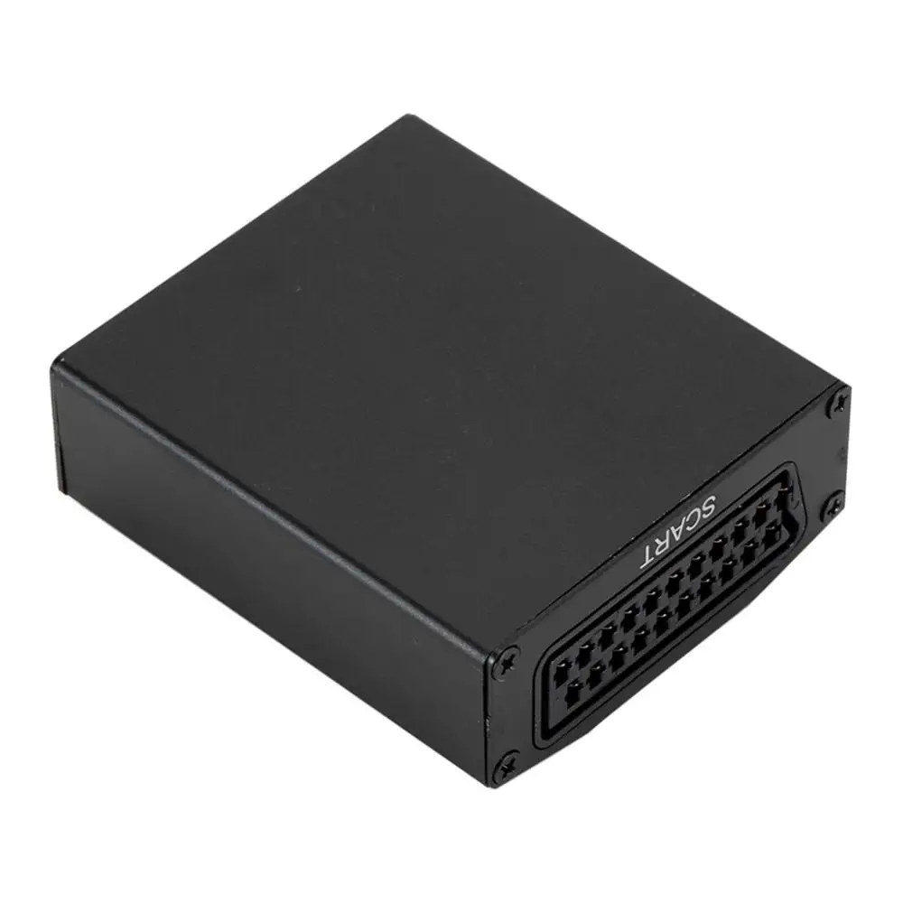 Конвертер SCART в HDMI видео аудио адаптер Коробка PAL NTSC конвертер цифровой сигнал 1080P