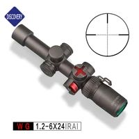 discovery scope wg 1 2 6x24irai guns and weapons army laser rangefinder binocular second focal plan scope