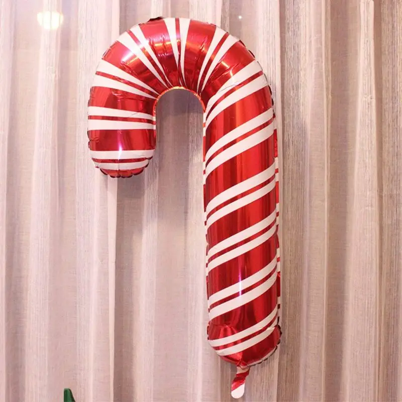 BESTRed полосатый карамельный тростниковый шар Рождественское украшение|Воздушные