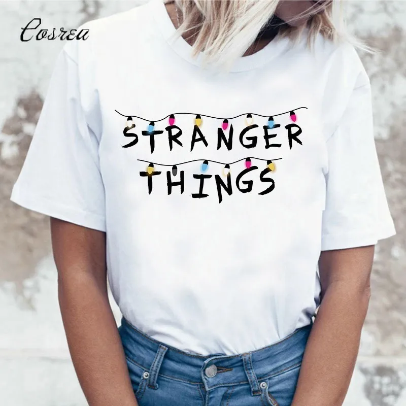 

Wholesale Dustin Nancy Wheeler Eleven Men's T-shirt Cotton Round Tee Shirt Hip Hop Streetwear T Shirt Male