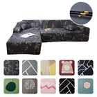 Универсальные чехлы для диванов, эластичные Чехлы для гостиной, современные эластичные Чехлы для угловых диванов с полуостровом